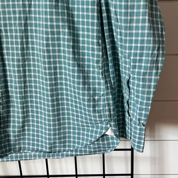 J. Crew Ludlow LS Button Up Shirt Mens XL Green Plaid 120's 2 Ply Preppy - Picture 4 of 9